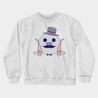 Kawaii Cute Inspector Baby Seal Crewneck Sweatshirt